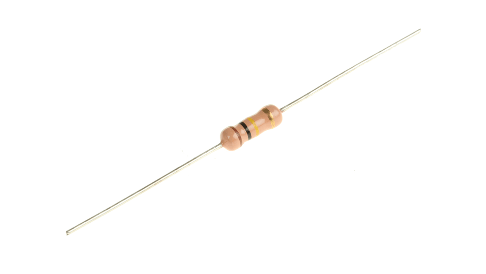 RS PRO 炭素皮膜 スルーホール抵抗器 1 W 100 kΩ 5 % | RS