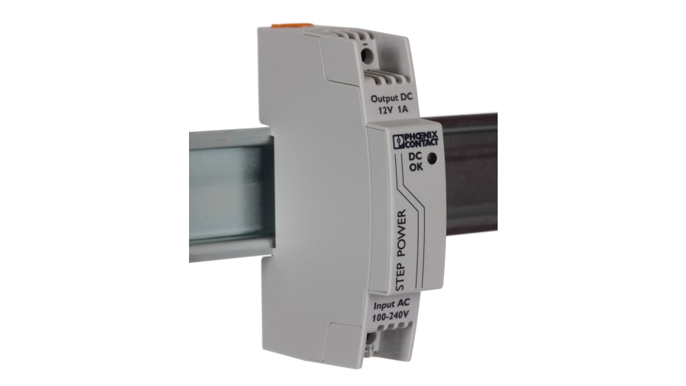 2868538 | フエニックスコンタクト STEP POWER DINレール取付け用