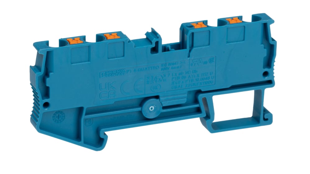 Phoenix Contact, 3211802 PT 4-QUATTRO BU フィードスルー端子台 800