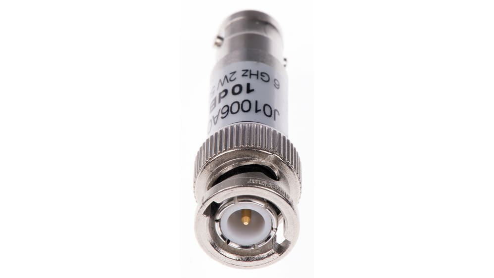J01006A0024 | Telegartner RFアッテネータ, 10dB, 6GHz 50 Ω J01006A0024 | Telegartner RFアッテネータ, 10dB, 6GHz 50 Ω