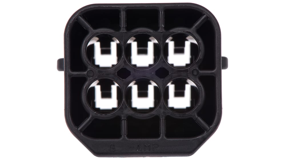 TE Connectivity 自動車用コネクタ 6極 メス 車載用コネクタハウジング