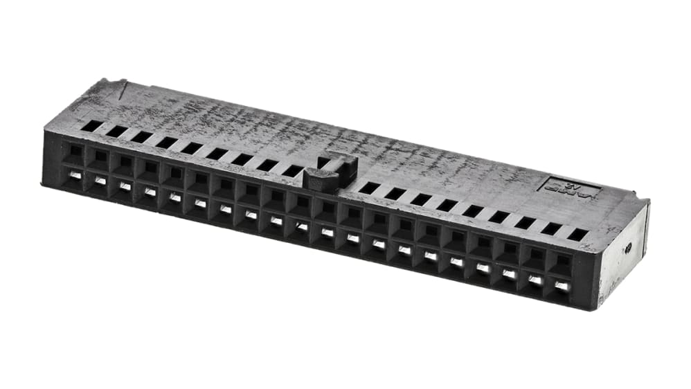TE Connectivity コネクタハウジング 40極 ピッチ：2.54mm 2列