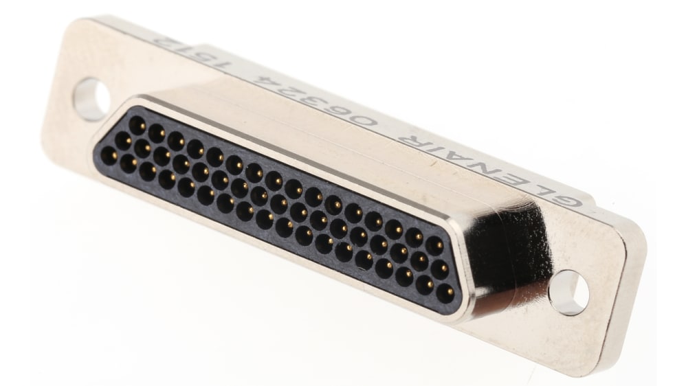 M83513/01-GN | Connettore D-Sub Glenair Micro-D, Maschio, 51