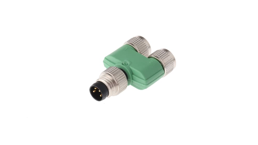 1696183 | Phoenix Contact Rundsteckverbinder Adapter, M8, 4-polig  