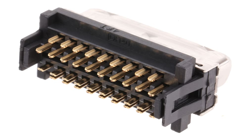ヒロセ電機 D-subコネクタ, 37極, メス, ケーブルマウント, DH40-37S | RS