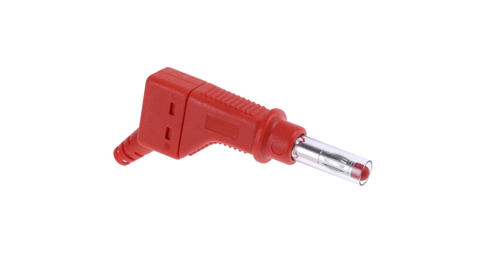 Conector Banana Macho Rojo - INTESC