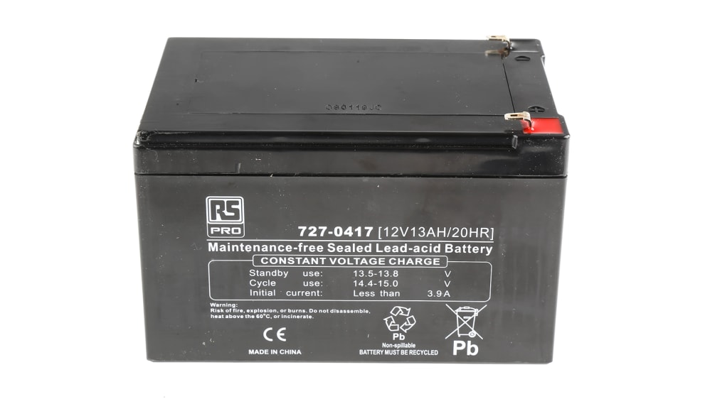 Batterie au plomb étanche RS PRO 12V 100Ah cyclique Code