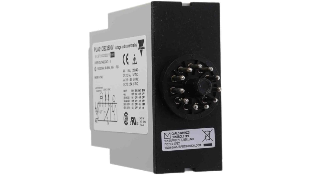 Relais CARLO GAVAZZI M12E A001 0128 - 8A 250VAC 24VDC - Reconditionné En état De Marche