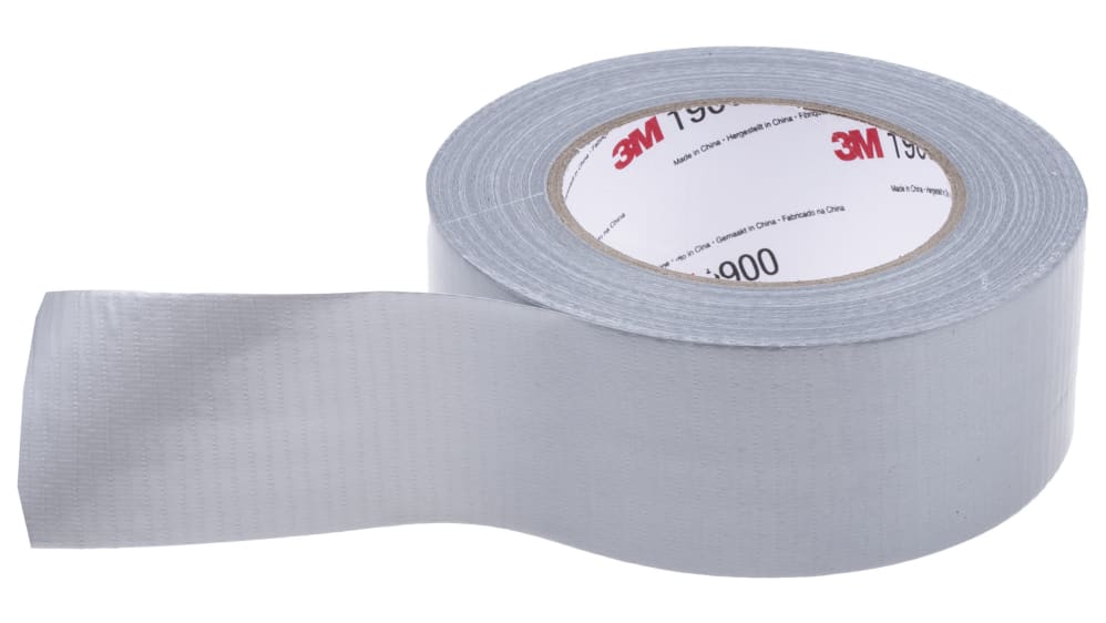 3M VALUE DUCT 1900 Scotch 1900 Duct Tape, 50m x 50mm, Silver