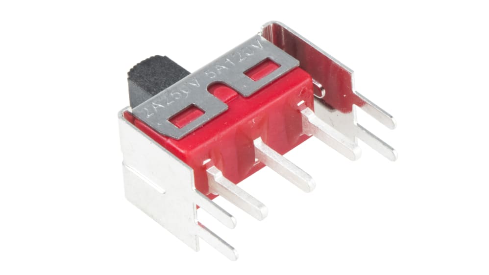 50 Interrupteurs Glissière SPDT 3 Broches - Sourcing Map