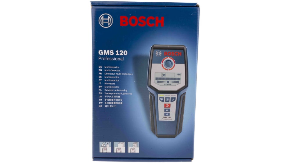 Wall scanner Bosch modello GMS 120 con display LED