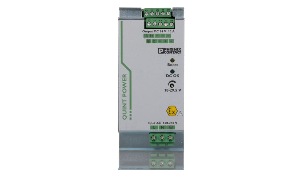 2320911 | Phoenix Contact QUINT POWER DINレール電源 10 A 264V ac
