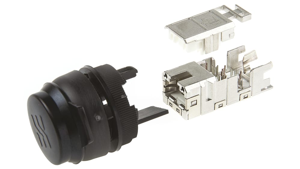 Weidmüller RJ45 モジュラーコネクタ, メス, RJ45コネクタ, ケーブル