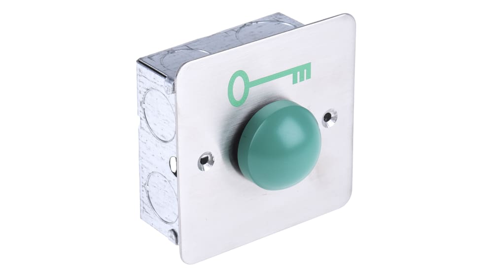 Pulsante Di Rilascio Usca Porta Pannello In Acciaio - Foto 8