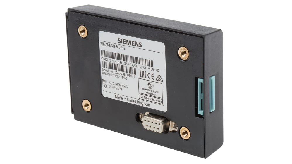 Siemens インバータモジュール 6SL3255-0AA00-4CA1 | RS Siemens インバータモジュール 6SL3255-0AA00-4CA1 | RS