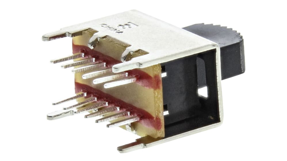 1825264-1 | TE Connectivity スライドスイッチ, 4回路 2接点, 300 mA