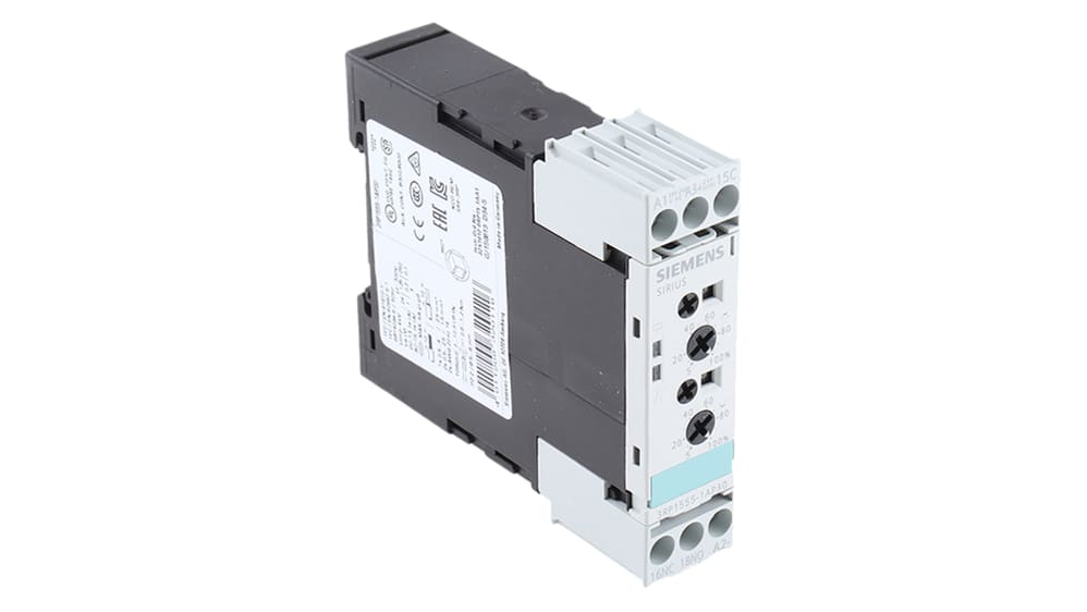 3RP1555-1AP30 | Siemens Zeitrelais, DIN-Schienen, 0.5 → 10s, 24V