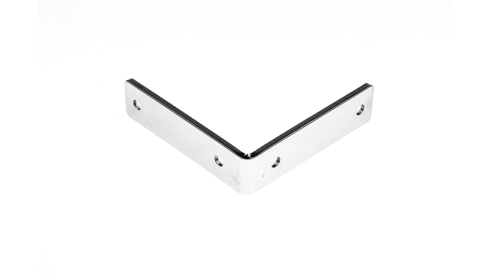 RS PRO Stainless Steel Angle Bracket Mounting Bracket