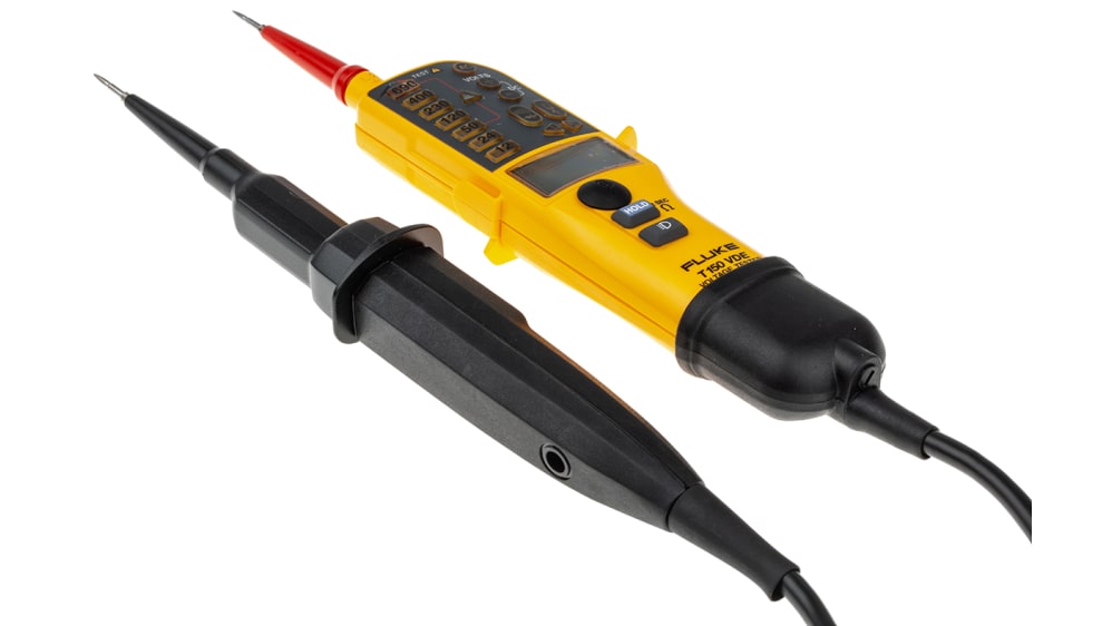 Fluke T150 LCD Spannungsprüfer mit Durchgangsprüfung, CAT III 690V