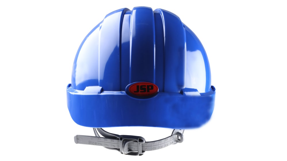 AJF030-000-500 | JSP EVO2 Blue Safety Helmet , Adjustable 