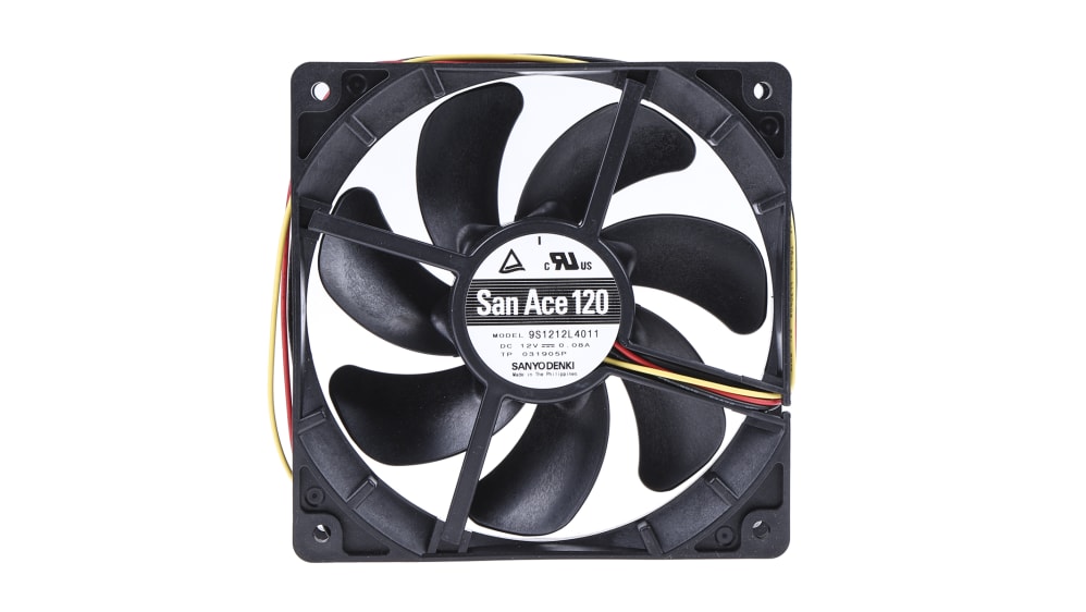 山洋電気 軸流ファン (San Ace 9Sシリーズ） 電源電圧：12V dc