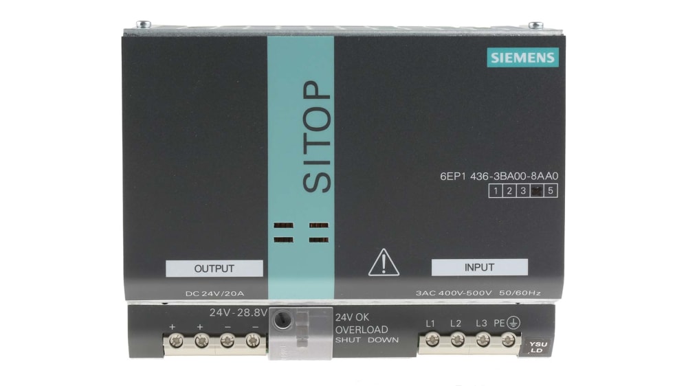 6EP1436-3BA00-8AA0 | シーメンス SITOP MODULAR PLUS DINレール取付け