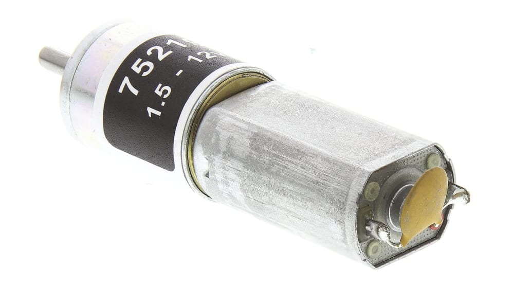 RS PRO, ブラシ付きギア DCギヤードモータ 12V 16 Ncm 60 rpm | RS