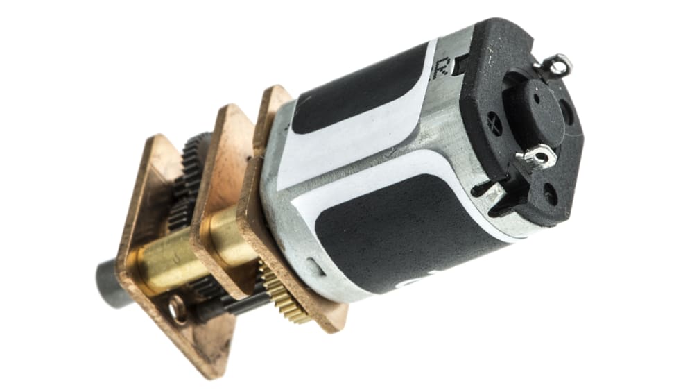 RS PRO, ブラシ付きギア DCモーター 6 V dc 202 g cm 145 rpm | RS