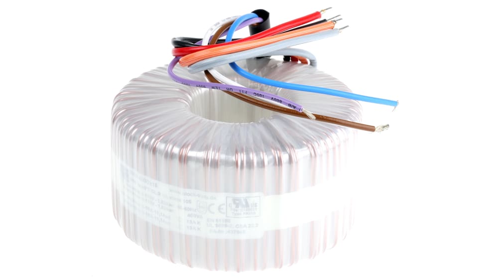 Block トロイダルトランス,1次:115 V ac, 230 V ac,2次:2 x Block トロイダルトランス,1次:115 V ac, 230 V ac,2次:2 x