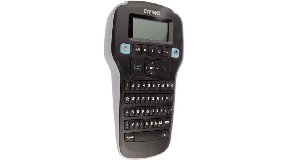 Dymo LabelManager 160 Handheld Label Printer, 12mm Max Label Width, Type C  - European Plug, Type G - British 3-Pin