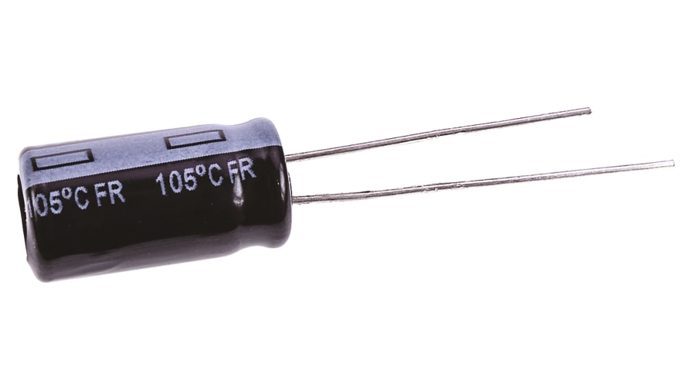 RS PRO, THT Aluminium-Elektrolyt Kondensator 10μF ±20% / 250V dc