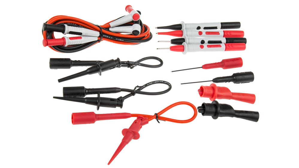 U1168A | キーサイト テストリードキット マルチメータリード, 15A | RS