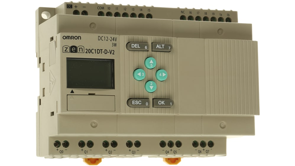 ZEN-20C1DT-D-V2 | オムロン ZEN ロジックモジュール 10.8 → 28.8 V