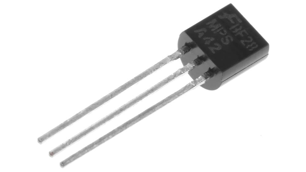 MPSA42 | onsemi トランジスタ, 3-Pin, 500 mA NPN, TO-92, スルー