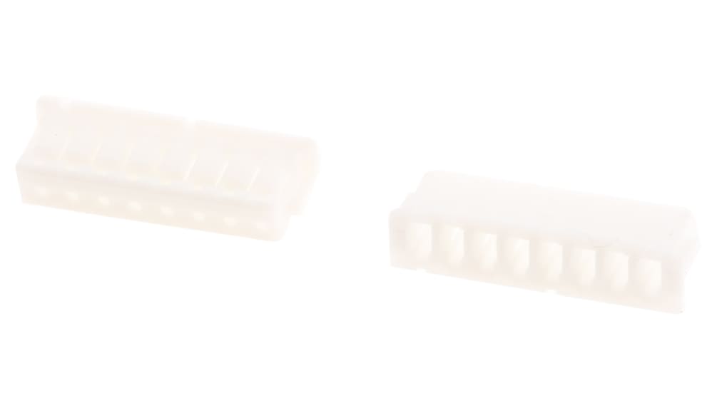 JST コネクタブーツ ZHシリーズ メス 8極 ピッチ：1.5 mm 1列 ZHR-8