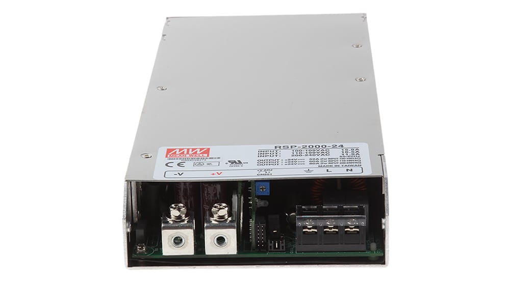 RSP-2000-24 | MEAN WELL スイッチング電源 24V dc 80A 1.9kW | RS RSP-2000-24 | MEAN WELL スイッチング電源 24V dc 80A 1.9kW | RS