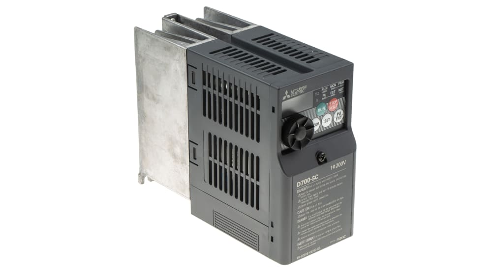 FR-D720S-042SC-EC | 三菱電機 インバータ 0.75 kW 230 V ac 1相 FR-D720S-042SC-EC | 三菱電機 インバータ 0.75 kW 230 V ac 1相
