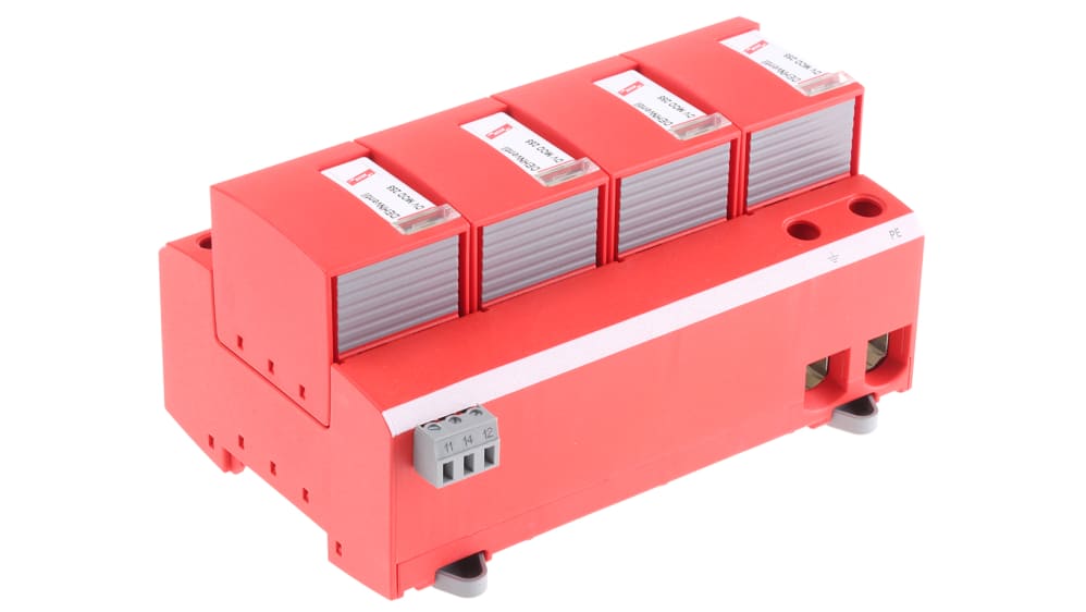 DV M TNS 255 FM | Dehn, DV Modular Surge Protector 255 V ac DV M TNS 255 FM | Dehn, DV Modular Surge Protector 255 V ac