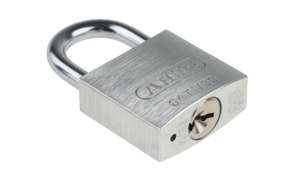 ABUS Titalium Padlock With Long Shackle - 30mm Aluminum Alloy Security Lock