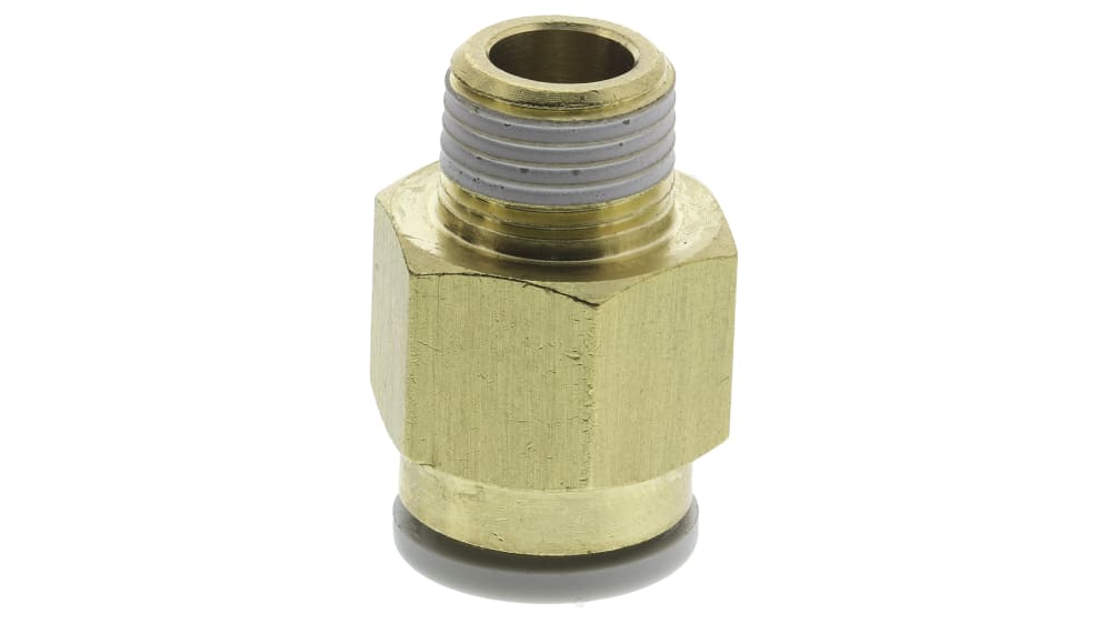 KQ2H08-01AS | SMC KQ2 Series Straight Threaded Adaptor, R 1/8 Male to Push In 8 mm, Threaded-to-Tube Connection Style | RS KQ2H08-01AS | SMC KQ2 Series Straight Threaded Adaptor, R 1/8 Male to Push In 8 mm, Threaded-to-Tube Connection Style | RS