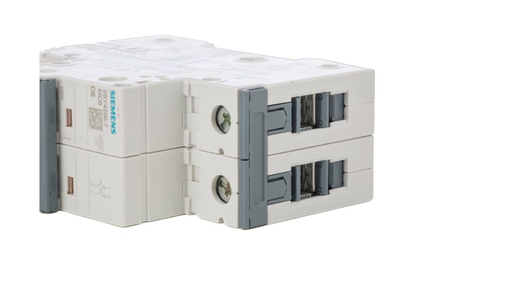 Interruptor Termomagnético Unipolar Curva C, 6 A, 10 KA