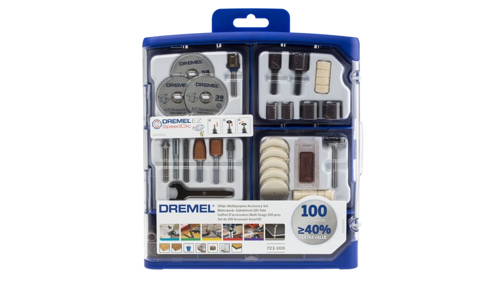 Set de accesorios de 110 pza para Dremel uso general