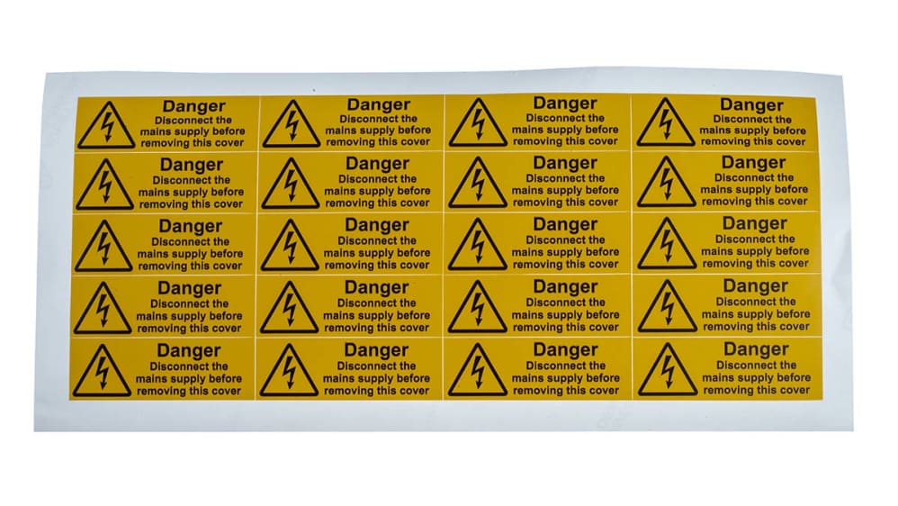 VSafety Warnschild „Caution Mind The Step“ – 300x100 Mm, Aus Stabilem Kunststoff