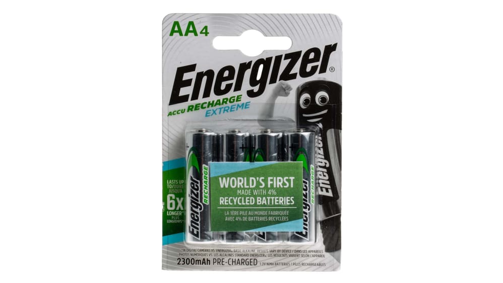 Acheter Pile rechargable Energizer extreme HR6/AA 4 Unités