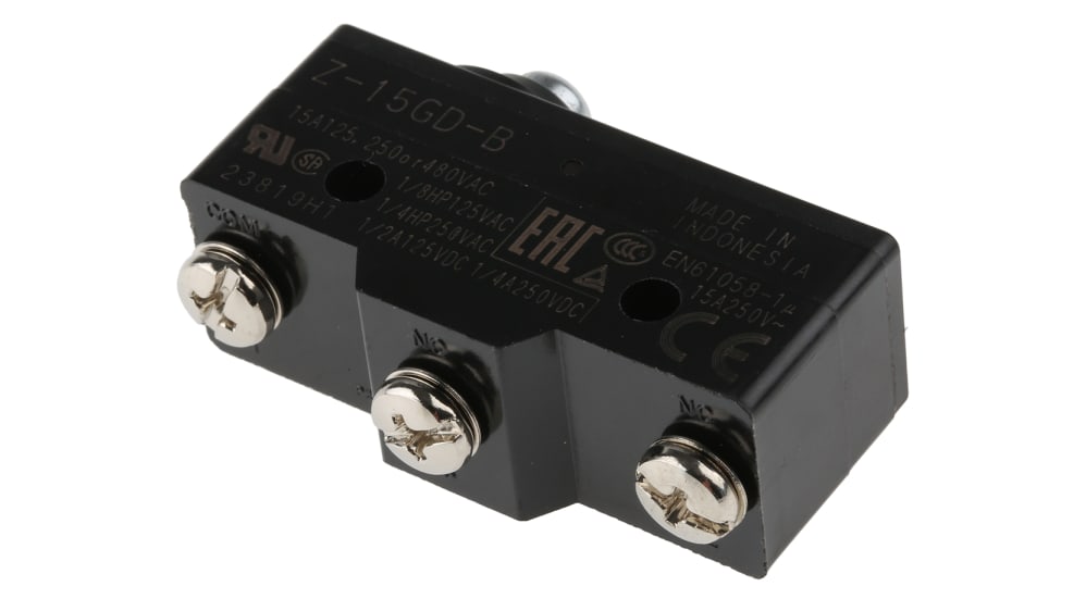 Z-15GD-B | オムロン リミットスイッチ NO/NC Zシリーズ | RS Z-15GD-B | オムロン リミットスイッチ NO/NC Zシリーズ | RS