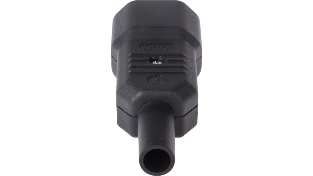 RS PRO C14 Straight Cable IEC Connector, 250V Male, 10A | RS