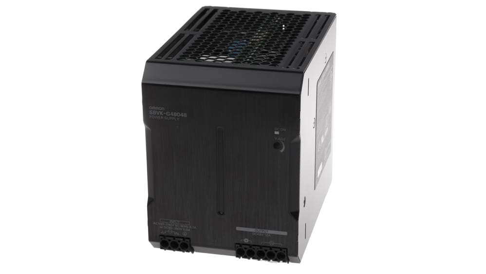 S8VK-G48048 | オムロン S8VK-G DINレール取付け用スイッチング電源