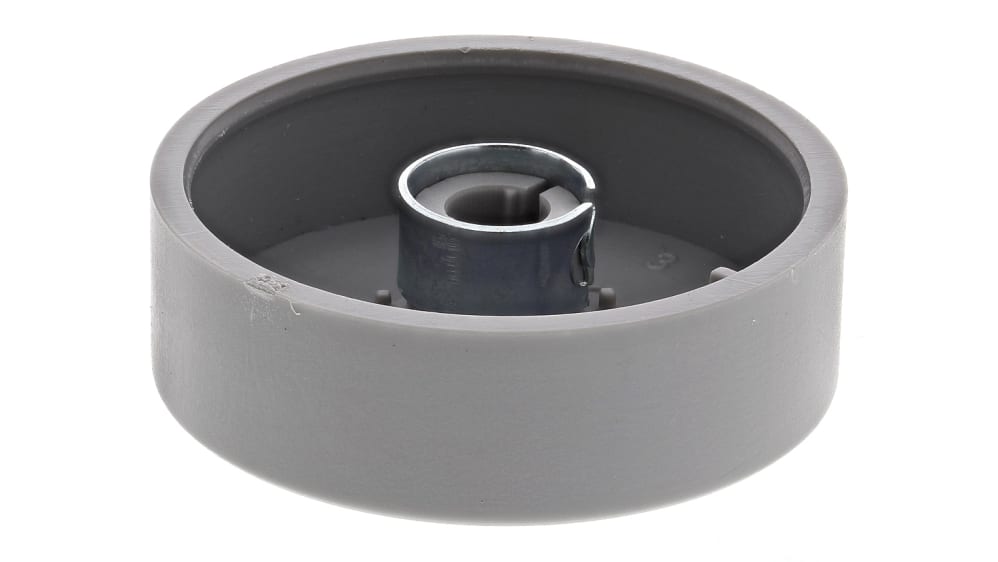 RS PRO PVC エンコーダ ノブ, 6mm, 丸型軸 直径:38.6mm, Push-On | RS