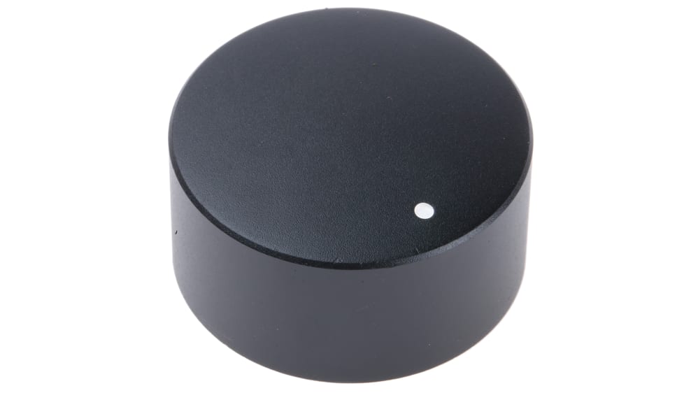 Manopola Potenziometro RS Pro – Nera, Diametro Albero 6,35 Mm, Altezza 29,5 Mm