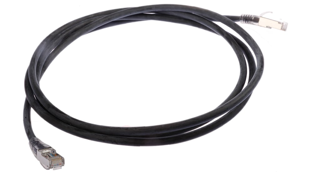 Cavo di rete Cat6 Ethernet Gigabit Schermato - Cavo Patch RJ45 SFTP da 2 m - Grigio